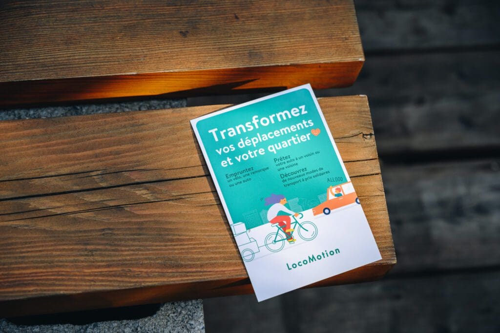 Flyer LocoMotion "transformez vos déplacements et votre quartier"